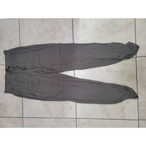 Hippie rose army green‎ pants with pockets